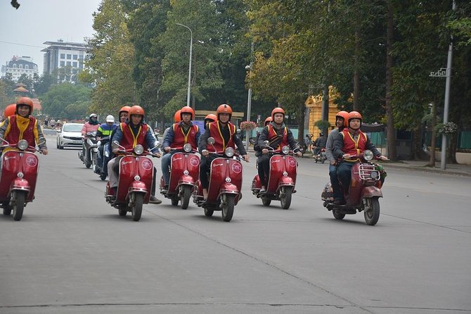 Hanoi Back Streets Vespa Tours: Hanoi Insider Vintage Vespa Tour - Huu Tiep Lake and the Downed B-52