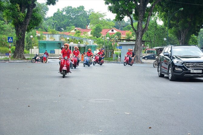 Hanoi Back Streets Vespa Tours: Hanoi Vintage Vespa Tours City - Passing Hanoi’s major landmarks