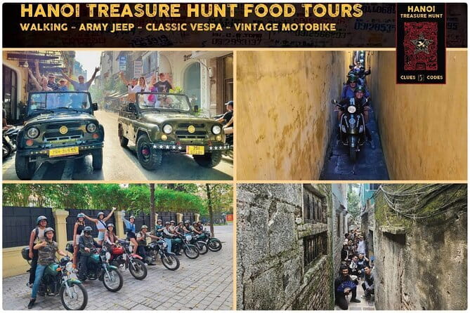 Hanoi Michelin Star Food Tour Via Jeep, Vespa or Motorbike - Key points to know before you book