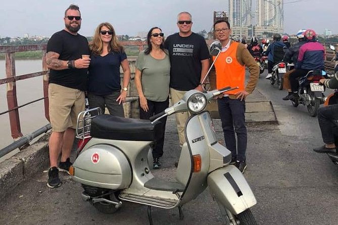 HANOI MUST SEE SITES Vespa Tour - Huu Tiep Lake and the downed B-52