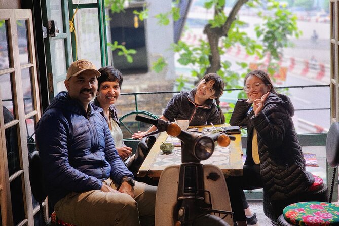 Hanoi Vespa Tours: Food + Culture + Fun on Army Vespa - Crossing Long Bien Bridge