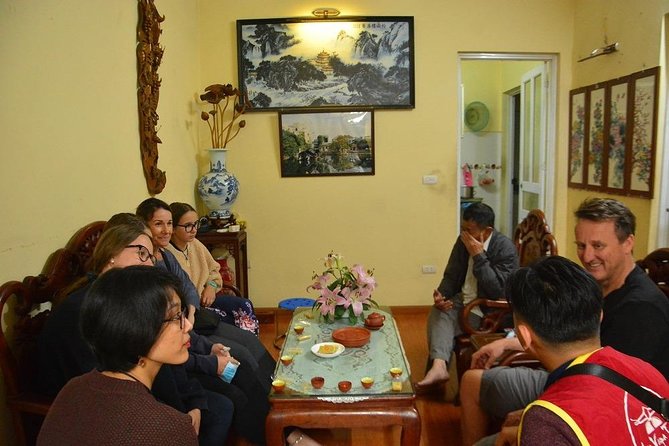 Hanoi Vespa Tours: Full Day Hanoi City & Countryside Vespa Tours - Lunch, local food, and egg coffee near Truc Bach