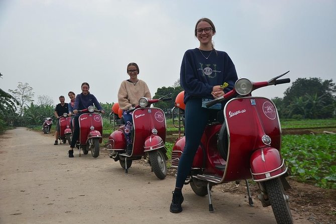 Hanoi Vespa Tours: Full Day Hanoi City & Countryside Vespa Tours - A traditional house, temple, and bonsai garden