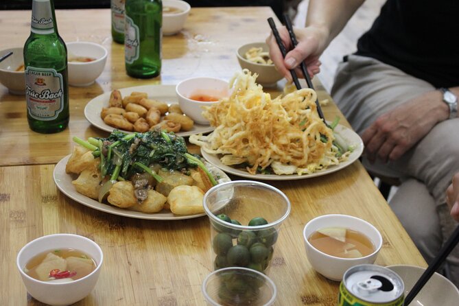 Hanoi Vespa Tours: Hanoi Vintage Vespa Food Tours - West Lake and the flag ceremony