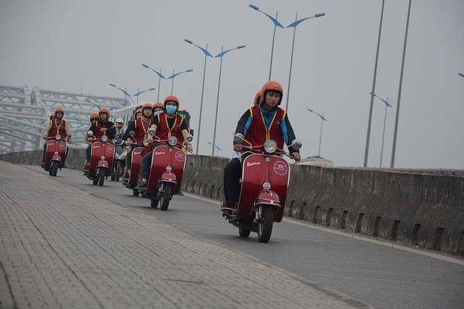 Hanoi Vespa Tours: Hanoi Vintage Vespa Tours Countryside - Finishing with Vietnamese food near Hồ Trúc Bạch