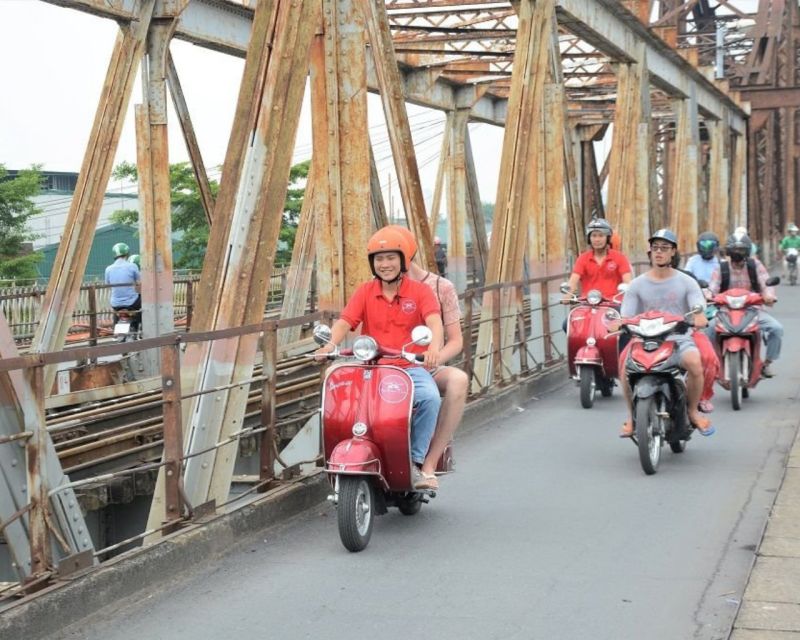 Hanoi Vintage Vespa City Tours - Train Street and the close-up side of Hanoi