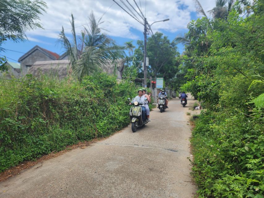 Hoi An Highlights and Hidden Gems Tour by Vespa - Leaving the center for rice fields and waterways