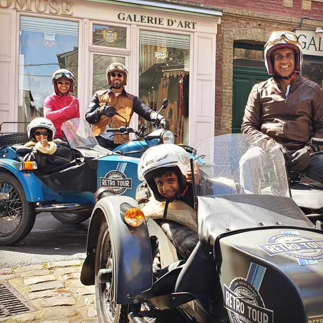 Honfleur: Private Guided City Tour by Vintage Sidecars - Key points at a glance
