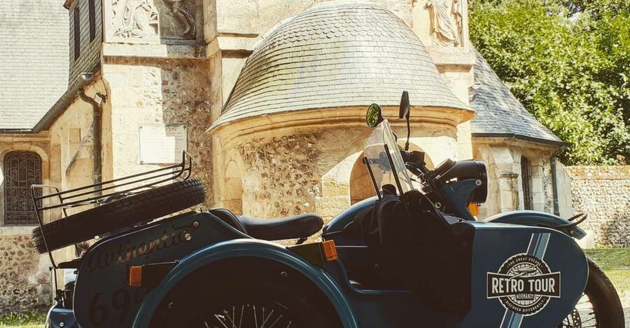 Honfleur: Private Guided City Tour by Vintage Sidecars - From Rue Baudelaire to the old town