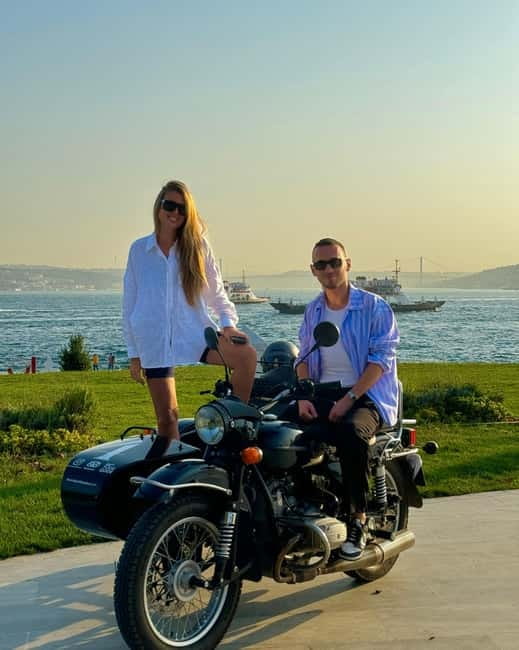 Istanbul:Sidecar Tour, Highlights,Hidden Gems & 2 Continents - Crossing Galata Bridge toward Dolmabahçe