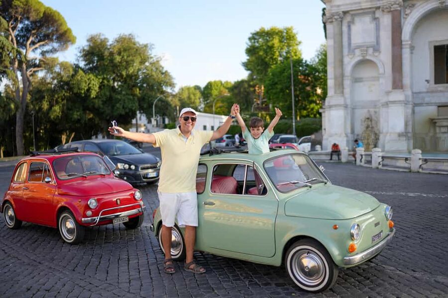 La Dolce Vita: Cruising Rome in a Classic Fiat 500 - Key points to know before booking