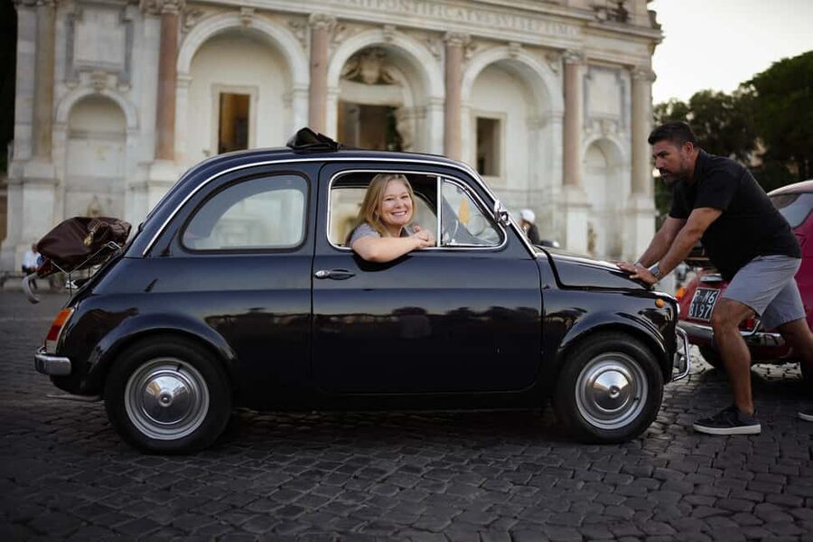 La Dolce Vita: Cruising Rome in a Classic Fiat 500 - The Orange Garden and the quieter side of Rome
