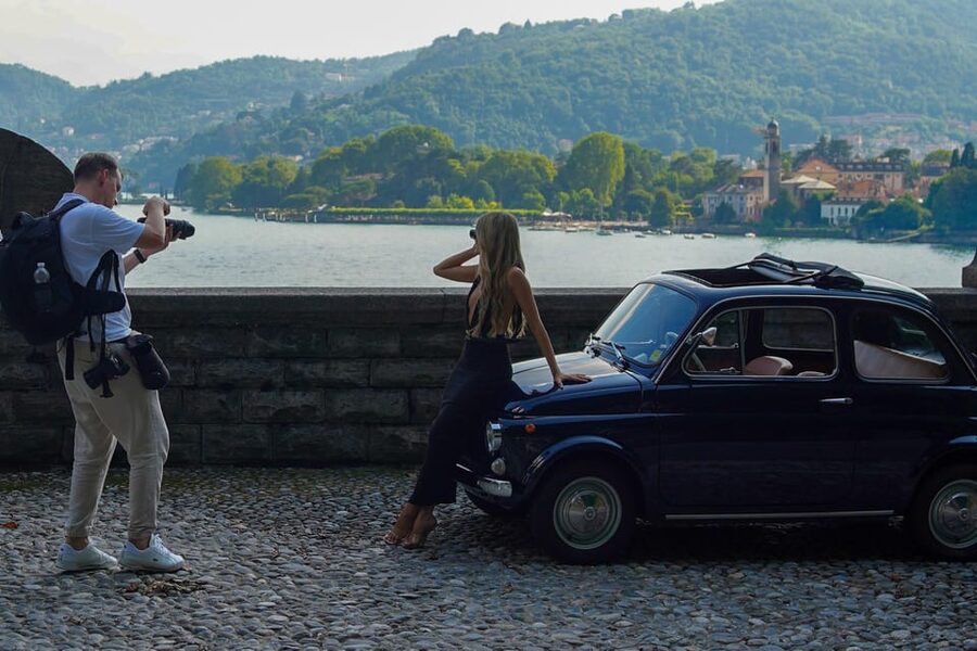 Lake Como: 2hr Photo Tour in a Classic Fiat 500 - Pickup, comfort, and practical limits