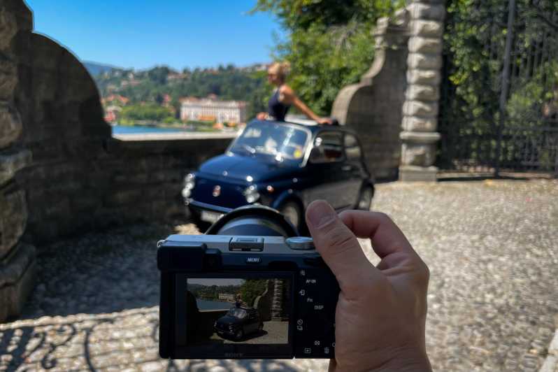 Lake Como: 2hr Photo Tour in a Classic Fiat 500 - Stop one: a lakeside village in Colonno