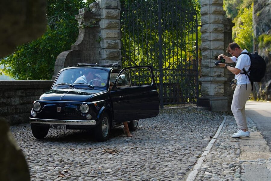 Lake Como: 2hr Photo Tour in a Classic Fiat 500 - Stop three: the hilltop view