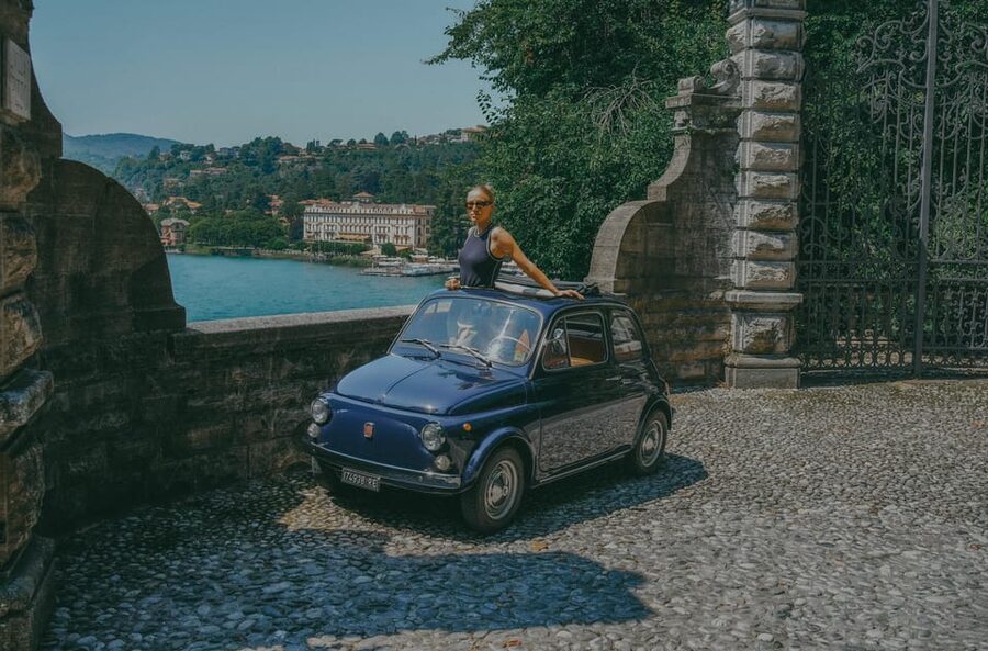 Lake Como: 2hr Photo Tour in a Classic Fiat 500 - The route from Como or Lecco