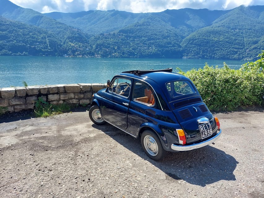 Lake Como: Classic Fiat 500 Car Rental 4h/8h/24h + Delivery - Key points to know before booking