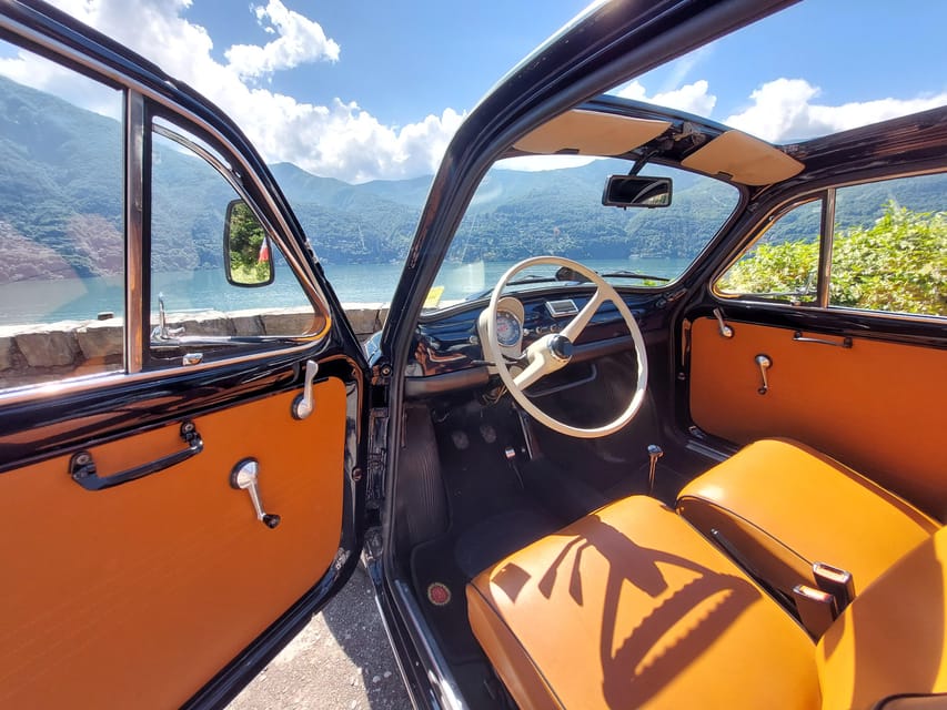 Lake Como: Classic Fiat 500 Car Rental 4h/8h/24h + Delivery - Meeting the host at Como Borghi