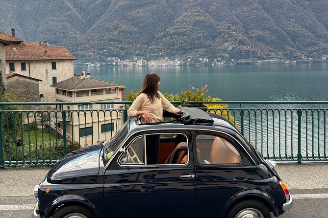 Lake Como: Classic Fiat 500 Vintage Car Rental - Delivery, meeting points, and return details
