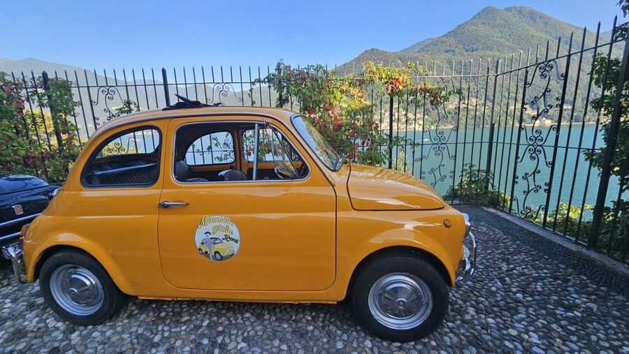 Lake Como: Vintage Fiat 500 Rental - Four hours beside Lake Como