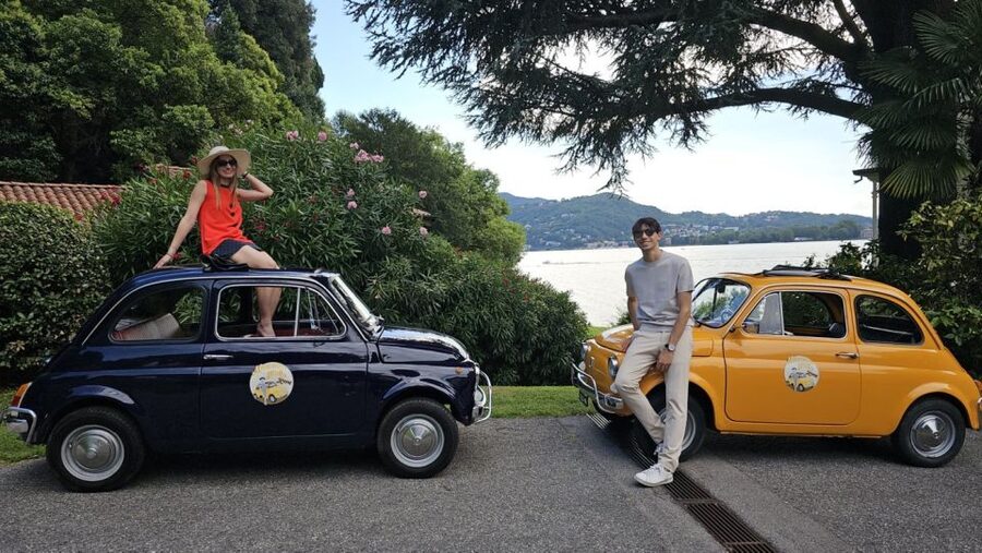 Lake Como: Vintage Fiat 500 Rental - Scenic stops, photographs, and an aperitif