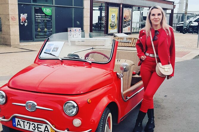 Lisbon by Fiat 500 Jolly convertible!! - What the four-hour timing means