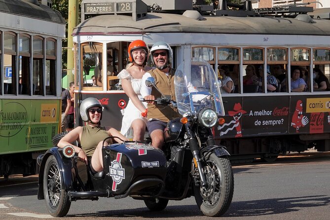 Lisbon El Cristo-Rei - Private Vintage Sidecar Tour - A history stop with archaeology, water, and the 1974 revolution