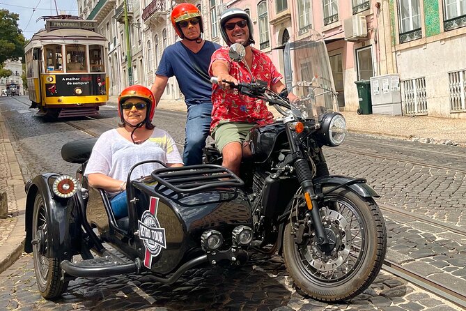 Lisbon Historic - Private Vintage Sidecar Tour - Carmo Church and the city’s earthquake story
