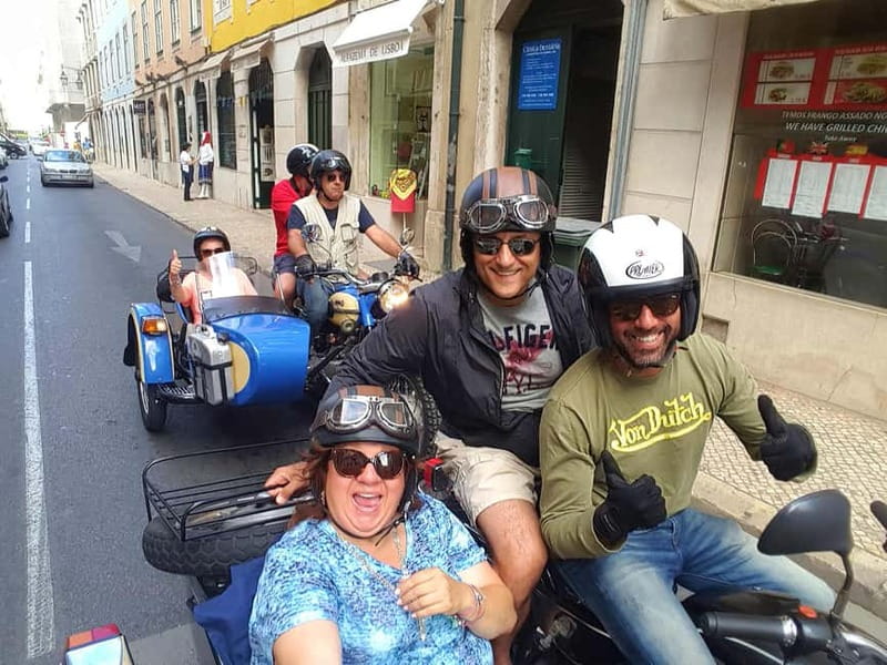 Lisbon Sidecar Tour ( the netflix one) - Viewpoints, Hills, and the Parts Buses Miss