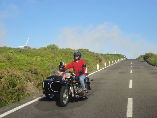 Madeira Island: 3-Hour Old Road Tour by Sidecar - What the ride feels like in the sidecar or rear seat