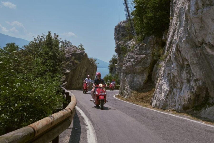 Malcesine: Lake Garda self-guided Vespa tour - High viewpoints and mountain produce