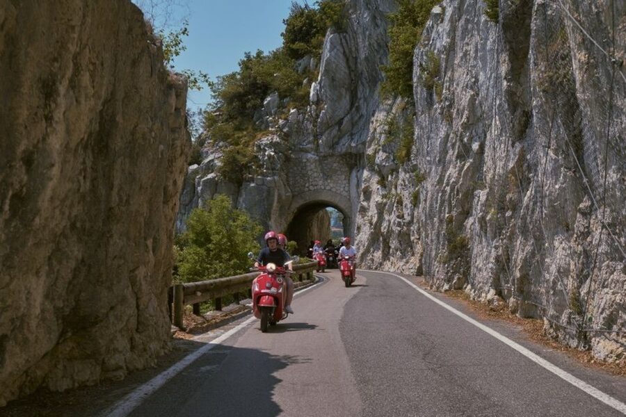 Malcesine: Lake Garda self-guided Vespa tour - Crossing Lake Garda by ferry