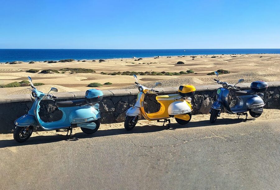 Maspalomas and Las Palmas: electric vintage scooter for rent - A quiet way to see Gran Canaria