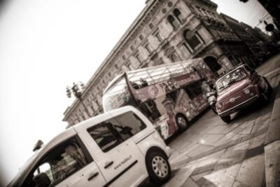 Grand Tour by Vintage Red Fiat 500 (4 Hs, 4 stops)