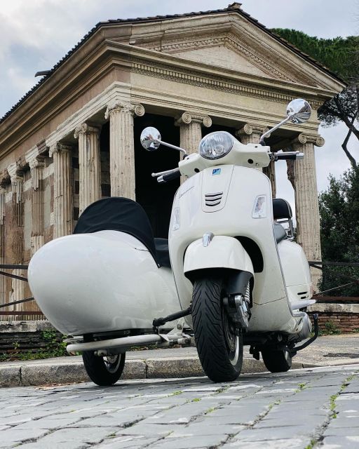Morning Vespa Sidecar Tour with Cappuccino - Piazza Navona and Rome’s Baroque center