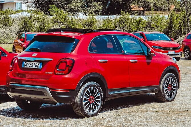 New Fiat 500X (SUV) Rental (all day) - Pickup at Florence Station Rental
