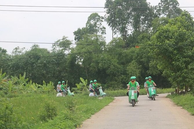 Ninh Binh Vespa Start from Hanoi + Boat + Villages +Rice Paddies - Leaving Hanoi in a limousine