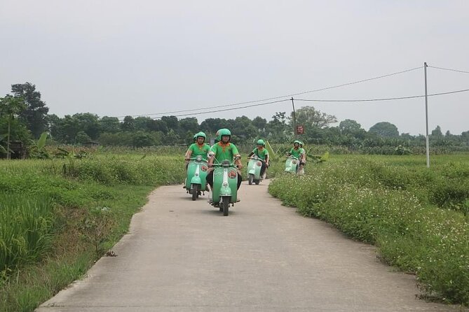 Ninh Binh Vespa Start from Hanoi + Boat + Villages +Rice Paddies - Mua Cave and the 500-step climb
