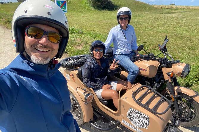 Normandy World War II Private 2 Hours Sidecar Tour From Bayeux - Omaha Beach: a short, serious stop