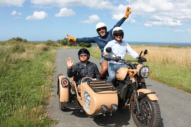 Normandy WWII Private Half-day Sidecar Tour From Bayeux - Longues-sur-Mer and the German guns