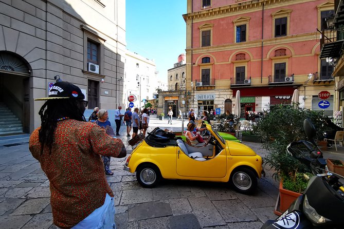 Palermo & Mondello: Vintage Fiat 500 Sightseeing Tour - The road to Mondello and Mount Pellegrino