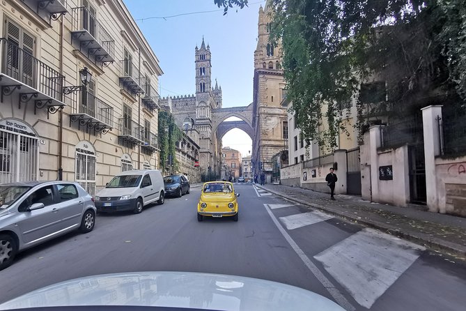 Palermo & Mondello: Vintage Fiat 500 Sightseeing Tour - What the guide and driving setup are like