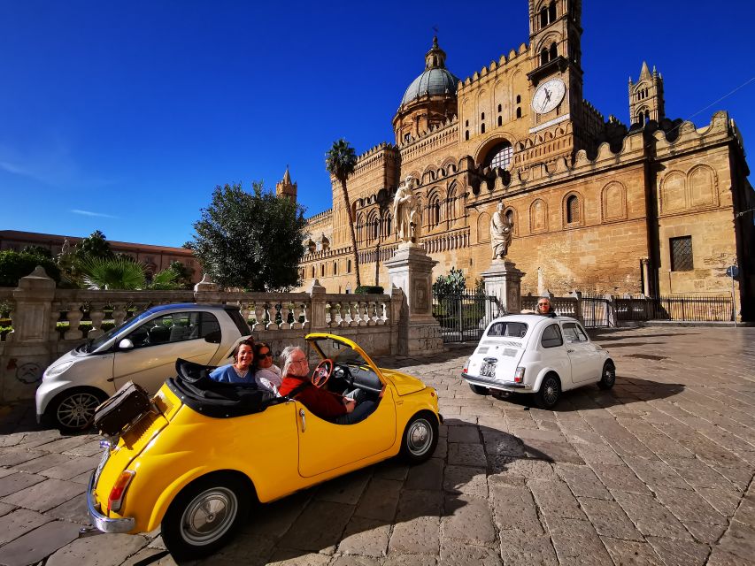 Palermo: Vintage Fiat 500 Sightseeing Tour - Baroque churches and the center of Palermo