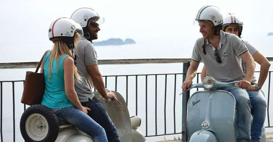 Panoramic Naples Private Tour by Vintage Vespa - Piazza del Plebiscito starts the city story