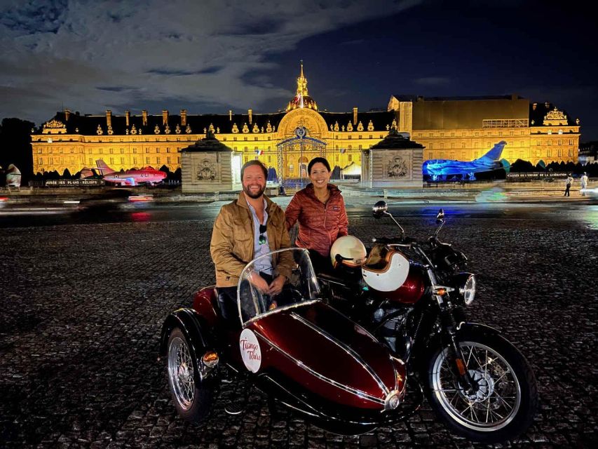 Paris by Night Sidecar Tour - From the Champs-Élysées to the Arc de Triomphe