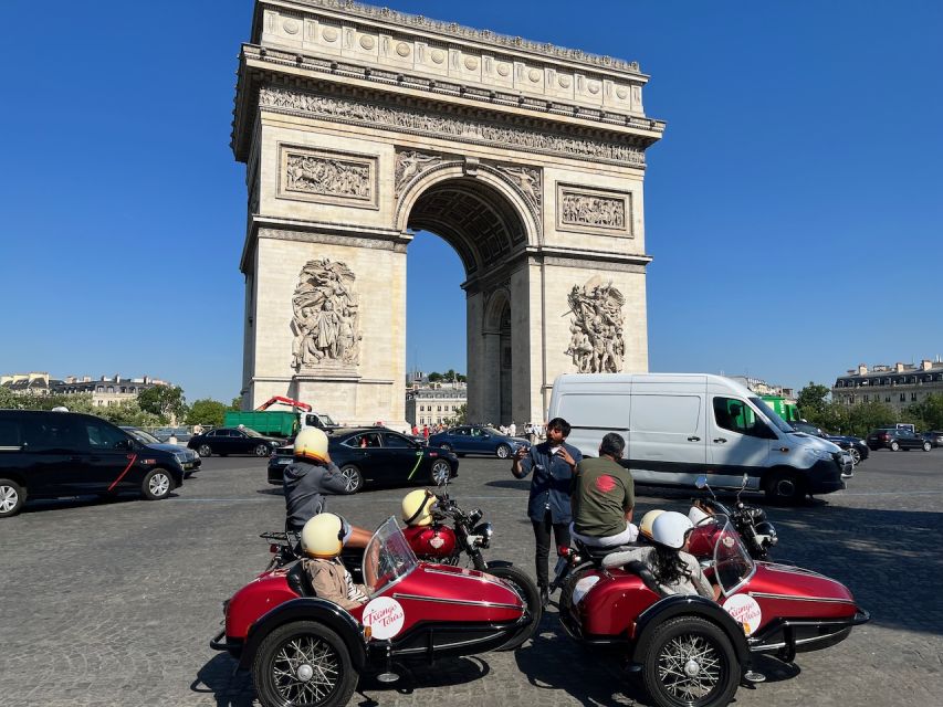 Paris by sidecar 1HR Tour - Why a sidecar works when your Paris schedule is short