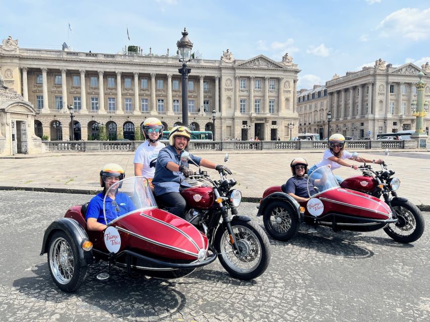 Paris by sidecar 1HR Tour - The Eiffel Tower: the visual high point