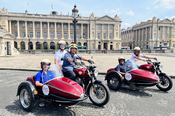 Paris Highlights: Private Sidecar Tour - Starting at Pont de Bir-Hakeim