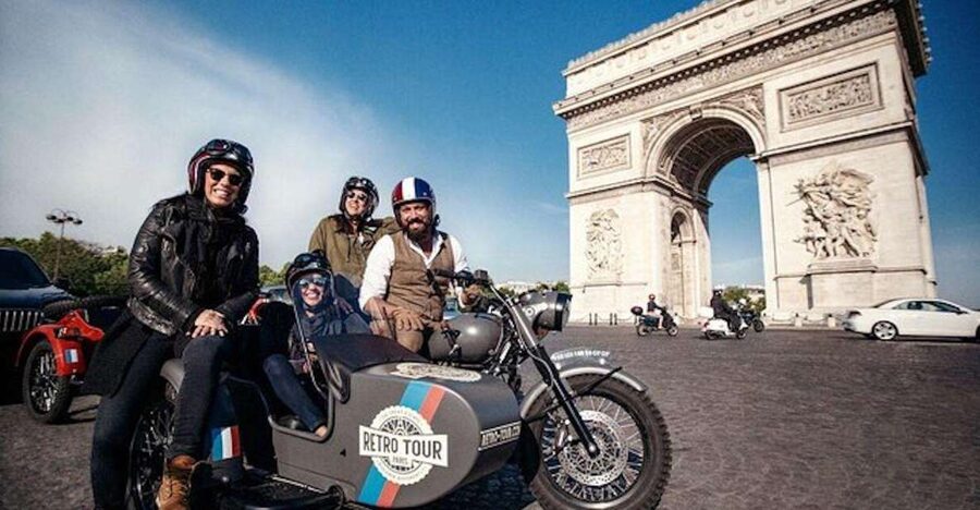 Paris Premium & Private Highlights city tour on Sidecar - Crossing the Seine by open-air sidecar