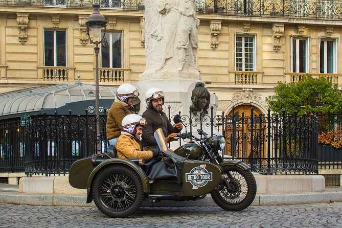 Paris Private Flexible Duration Guided Tour on a Vintage Sidecar - The Eiffel Tower and the best photo angles